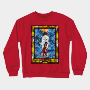 FFXIV Tarot - 2 The High Priestess Crewneck Sweatshirt